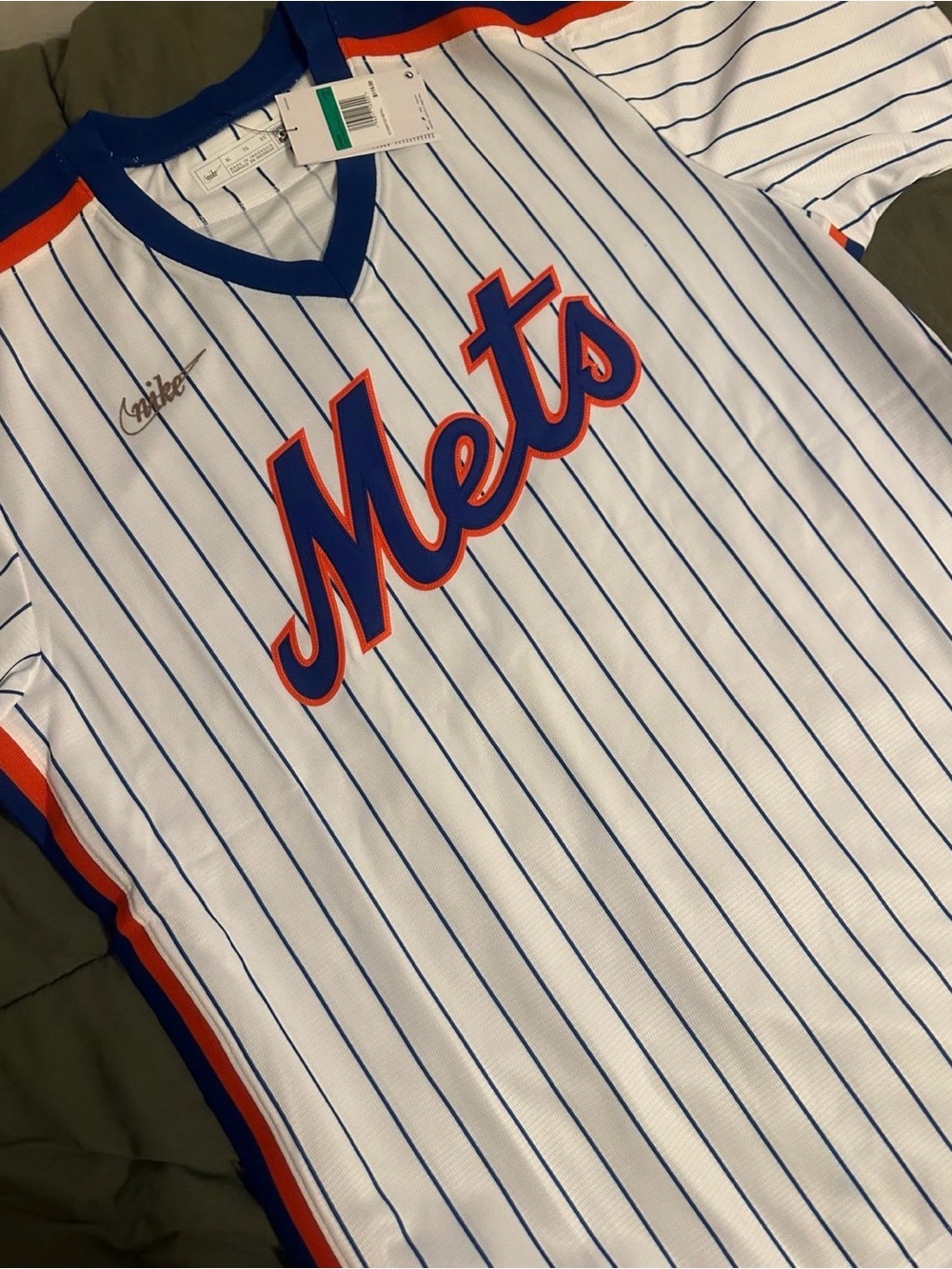 NWT NY METS NIKE COOPERSTOWN COLLECTION LIMITED EDITION JERSEY XL - Picture 5 of 9